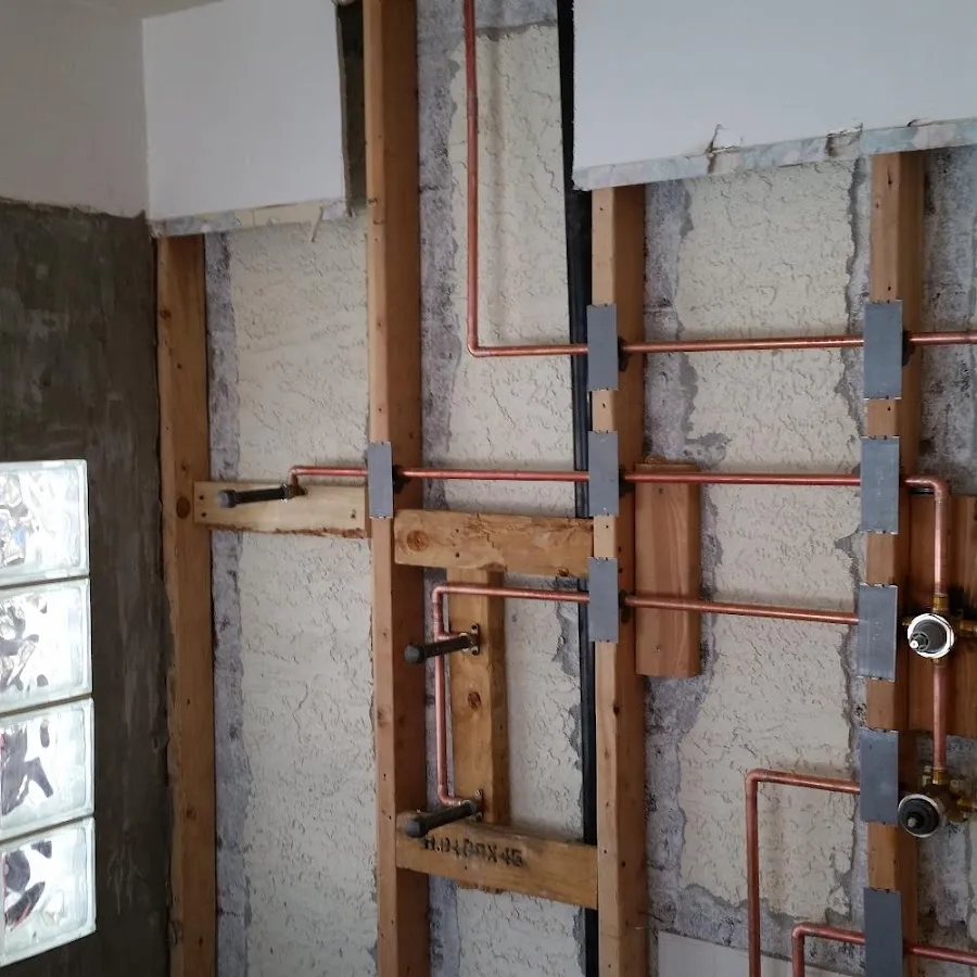 Copper pipe installation for Burst Pipe Repair in New Burlington